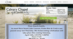 Desktop Screenshot of calvarychapelsandhills.com